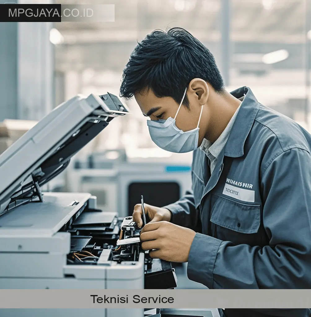 Teknisi service mesin fotocopy MPG Jaya Bekasi