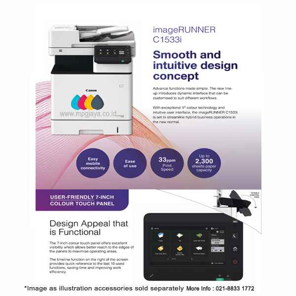 Canon ImageRunner C1533i 2 Canon ImageRunner C1533