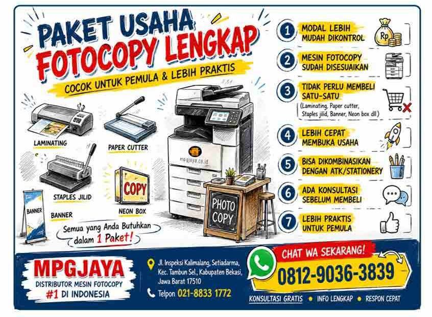 Paket Usaha Fotocopy