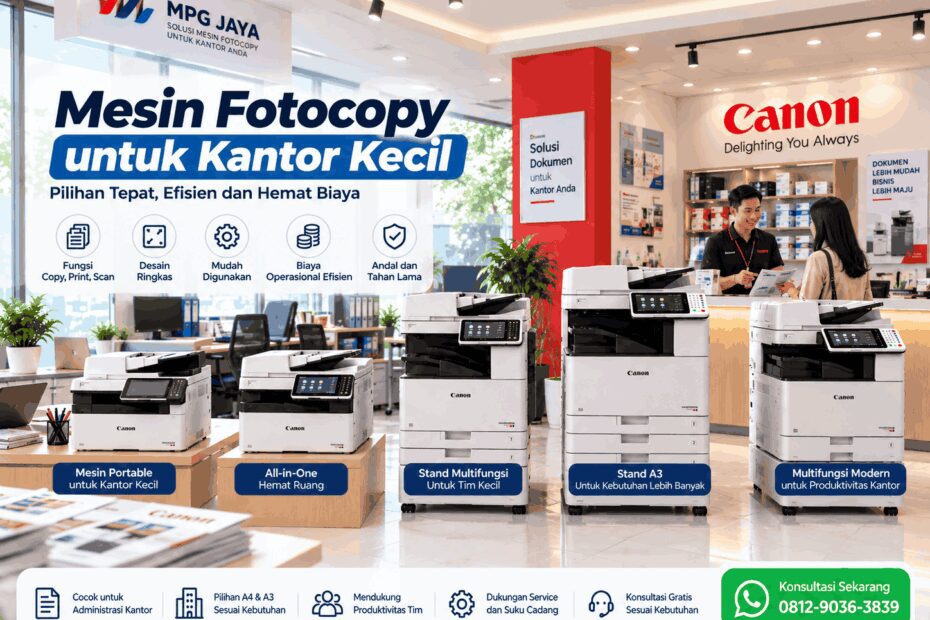 Tips Memilih Mesin Fotocopy untuk Kantor Kecil